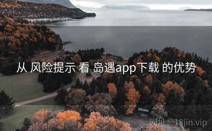 从 风险提示 看 岛遇app下载 的优势